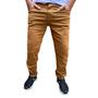 Imagem de Calça jeans masculina basica slim reto sarja ou jeans com elastano lançamento
