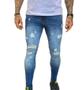 Imagem de Calça Jeans Masculina City Denim Azul - 17135-2 