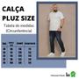 Imagem de Calça Jeans Masculina Plus Size Slim Tamanho Especial Grande