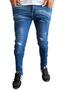 Imagem de CALÇA JEANS MASCULINA premium SKINNY COM ELASTICIDADE PRDOUTO DE ALTA QUALIDADE