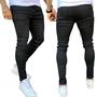 Imagem de Calça jeans masculina preta Skinny lançamento 2023 preta