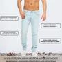 Imagem de Calça Jeans Masculina Slim Fit Lycra Extra Confort Elastano Cores