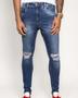 Imagem de Calça Jeans Masculina Super Skinny  22192 Escura