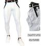 Imagem de Calça Jeans Masculina Super Skinny Branca Bicolor Cordão
