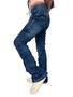 Imagem de calça jeans menina juvenil  feminina com lycra tam 10 12 14 16