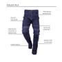 Imagem de Calça Jeans Motociclista HLX Spencer Confort Masculina - Tam. 46