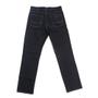 Imagem de Calça Jeans Pierre Cardin Masculina Tradicional Corte Reto com Elastano Azul escura 053/173