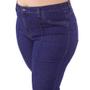 Imagem de Calça Jeans Plus Size com Costura Frontal em Alto Relevo Feminina Play Denim