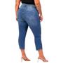 Imagem de Calça Jeans Plus Size, Feminina, Cropped, 54 e 56