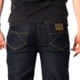 Imagem de Calça Jeans Plus Size Masculina Tradicional Elastano Petrol