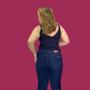 Imagem de Calça Jeans  Plus Size Wide Leg com Lycra Feminina