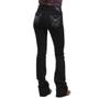 Imagem de Calça Jeans Preta Feminina Boot Cut com Elastano Tassa 34075