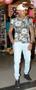 Imagem de Calça Jeans Preta Masculina Jogger Com Punho Elástico - Espaço CK!