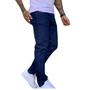 Imagem de Calça Jeans Preta Slim Fit Masculina Linha Premium Tradicional Cores Variadas