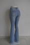 Imagem de Calça Jeans Print Flare Lavagem Clara Tamanho 36
