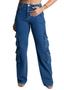 Imagem de Calça Jeans Sawary Wide Leg - 277948 Azul