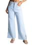 Imagem de Calça Jeans Sawary Wide Leg Cropped Azul