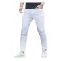 Imagem de Calça Jeans SKINNY BRANCA Masculina Casual Elastano Slim 718