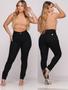 Imagem de Calça Jeans Skinny Feminina Basica Cintura Alta  Elastano Lycra Conforto e Estilo Linha Premium