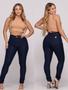 Imagem de Calça Jeans Skinny Feminina Basica Cintura Alta  Elastano Lycra Conforto e Estilo Linha Premium