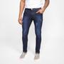 Imagem de Calça Jeans Skinny Grifle Puídos Masculina