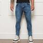 Imagem de Calça Jeans Skinny Ignis Masculina Azul Marmorizado