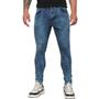 Imagem de Calça Jeans Skinny Ignis Masculina Azul Marmorizado