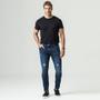 Imagem de Calça Jeans Skinny Puídos Masculina Zune