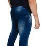 Imagem de Calça Jeans Skinny RockeSoda Masculina Estonada Look Moderno