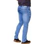 Imagem de Calça jeans Slim Masculina Amaciada Com Elastano Modelagem Confortável ao Corpo