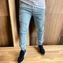 Imagem de calça jeans slim masculina jogger clara rasgada varias cores