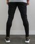 Imagem de Calça jeans super skinny preta 3d - creed jeans