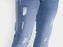 Imagem de Calça Jeans Vista Magalu Skinny Puídos