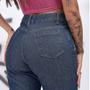 Imagem de Calça Jeans Wide Leg Pantalona Feminina