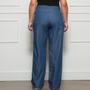 Imagem de Calça Jeans Wide Leg Plus Size Feminina 