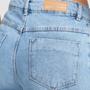 Imagem de Calça Jeans Wide Leg Sawary Cintura Alta Feminina