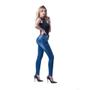 Imagem de Calça Jeans Zune Feminina Skinny Básica Lisa Conforto Casual