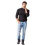 Imagem de Calça Jeans Zune Masculina Skinny Destroyed Casual Leve