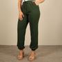 Imagem de Calça Jogger Feminina Cós E Punho Elástico E Bolso Lateral