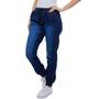 Imagem de Calça Jogger Jeans Feminina Com Elástico