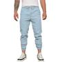 Imagem de Calça Jogger Jeans Masculina Delave Azul Claro