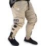 Imagem de Calça Jogger Masculina BEGE FLOW TECHWEAR PLUS SIZE