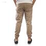 Imagem de Calça Jogger Masculina Jeans Sarja Elastano Punho Elástico