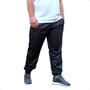 Imagem de Calça Jogger Masculina Plus Size Lisa com Elástico na Barra 