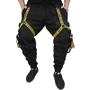 Imagem de Calça Jogger Masculina PRETA New Combat Tracks AMARELA