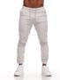 Imagem de Calça Jogger Masculina Slim Sarja Com Punho Elástico alfaiataria Swag Sport Fino Jeans