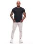 Imagem de Calça Jogger Masculina Slim Sarja Com Punho