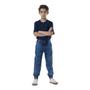 Imagem de Calça Jogger Menino Mania Kids em Malha Denim