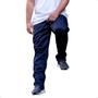 Imagem de Calça Jogger Plus Size Lisa Masculina Elástico na Barra 106