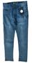 Imagem de calça juvenil jeans menino slim com laycra tam 10 12 14 e 16 anos